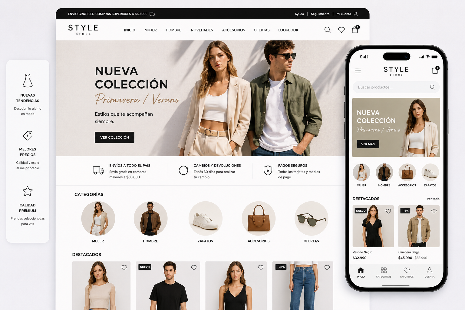 Tienda online de moda